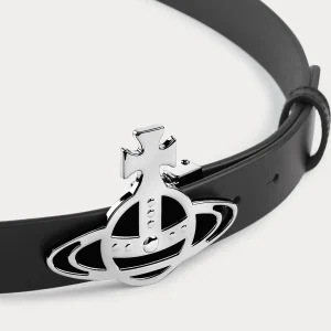 Vivienne Westwood Line Orb Buckle Belt/silver | Women Belts And Harnesses | Belts And Harnesses