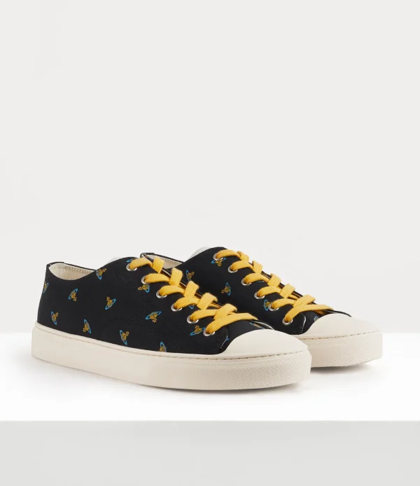 Vivienne Westwood Low Top Canvas Plimsoll | Women Trainers