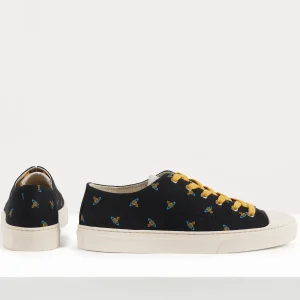 Vivienne Westwood Low Top Canvas Plimsoll | Women Trainers