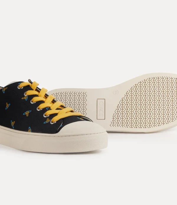Vivienne Westwood Low Top Canvas Plimsoll | Women Trainers