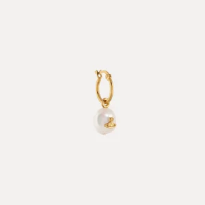 Vivienne Westwood Man. Azul Single Hoop | Earrings