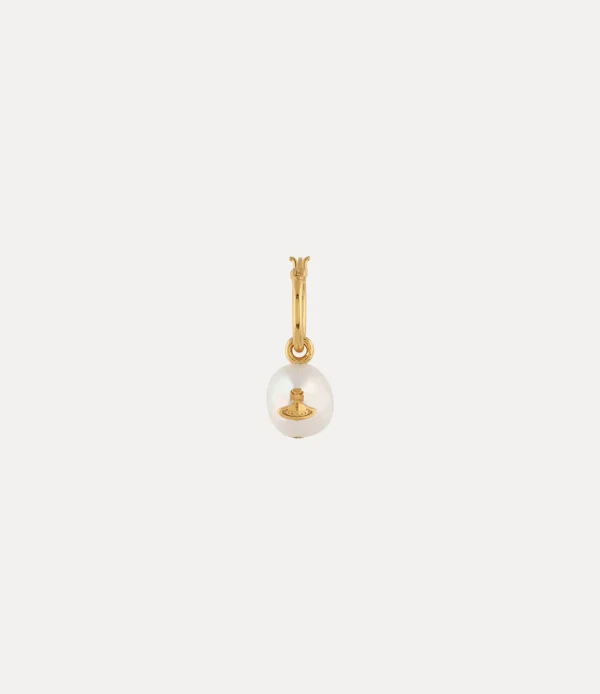 Vivienne Westwood Man. Azul Single Hoop | Earrings