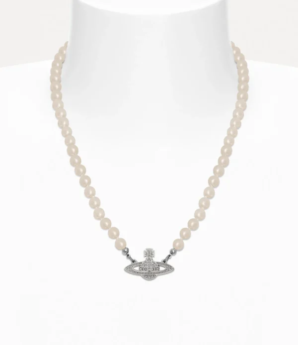 Vivienne Westwood Man. Mini Bas Relief Pearl Necklace | Necklaces | Classic Styles