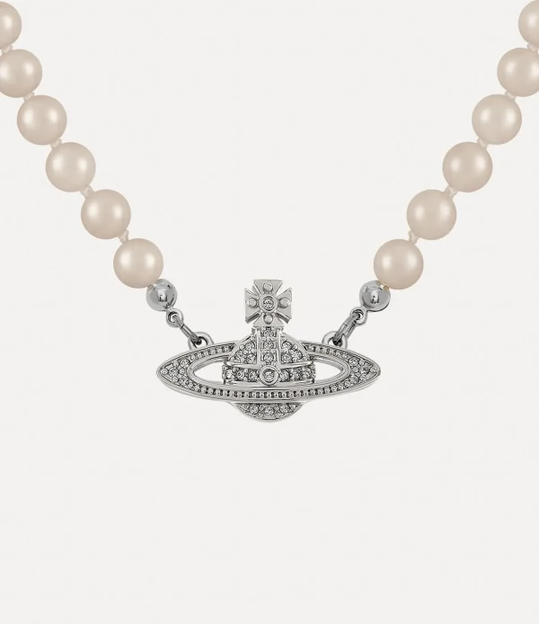 Vivienne Westwood Man. Mini Bas Relief Pearl Necklace | Necklaces | Classic Styles