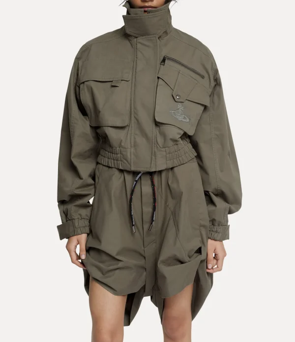 Vivienne Westwood Memphis Cropped Bomber | Women Coats And Jackets