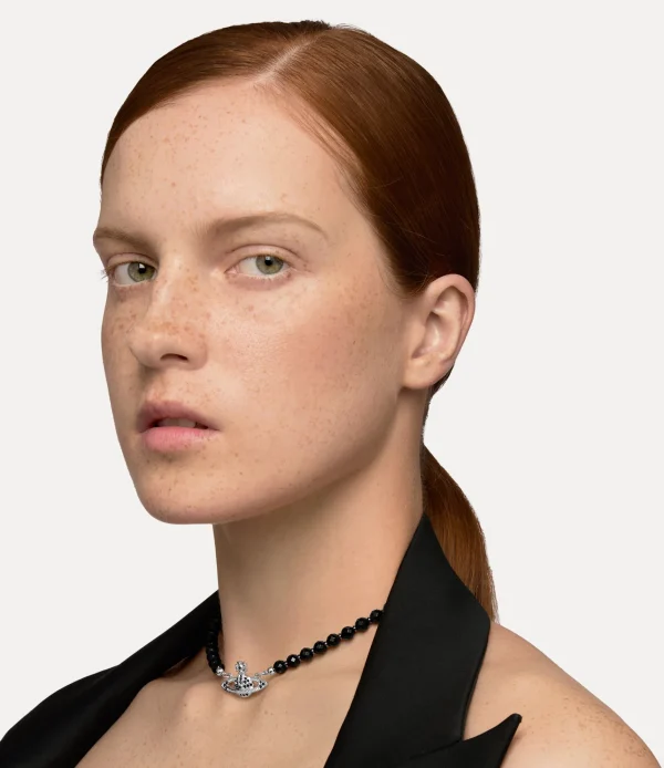 Vivienne Westwood Messaline Choker | Women Necklaces | Necklaces