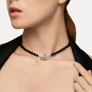 Vivienne Westwood Messaline Choker | Women Necklaces | Necklaces