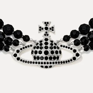 Vivienne Westwood Messaline Three Row Choker | Women Necklaces | Classic Styles
