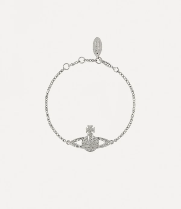 Vivienne Westwood Mini Bas Relief Chain Bracelet | Women Classic Styles | Bracelets