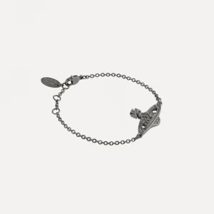 Vivienne Westwood Mini Bas Relief Chain Bracelet | Women Bracelets | Classic Styles