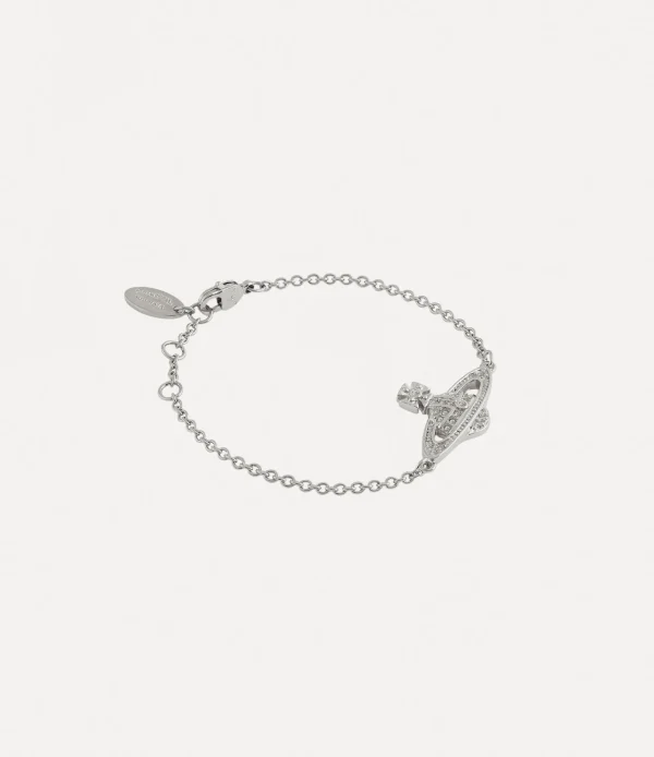 Vivienne Westwood Mini Bas Relief Chain Bracelet | Women Classic Styles | Bracelets