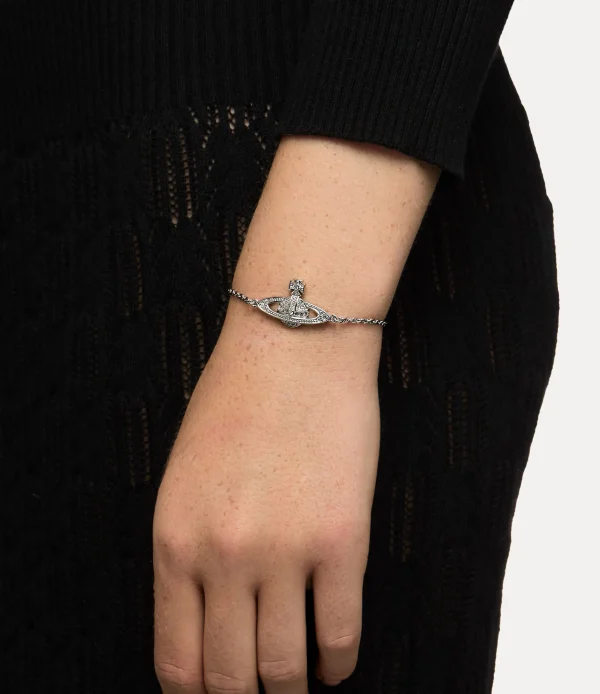 Vivienne Westwood Mini Bas Relief Chain Bracelet | Women Classic Styles | Bracelets