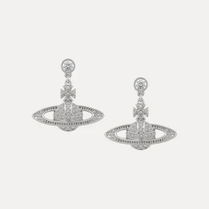 Vivienne Westwood Mini Bas Relief Drop Earrings | Women Earrings | Classic Styles