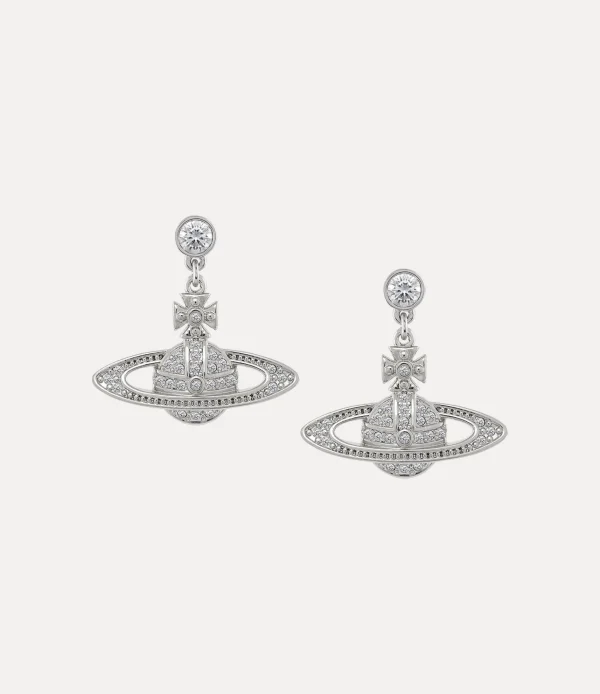 Vivienne Westwood Mini Bas Relief Drop Earrings | Women Earrings | Classic Styles