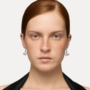 Vivienne Westwood Mini Bas Relief Drop Earrings | Women Earrings | Classic Styles
