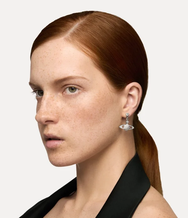 Vivienne Westwood Mini Bas Relief Drop Earrings | Women Earrings | Classic Styles