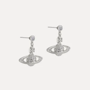 Vivienne Westwood Mini Bas Relief Drop Earrings | Women Earrings | Classic Styles