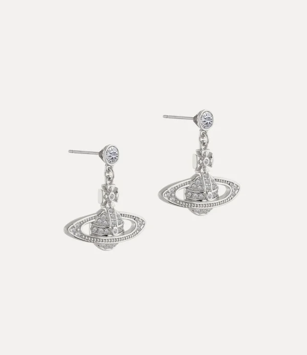 Vivienne Westwood Mini Bas Relief Drop Earrings | Women Earrings | Classic Styles