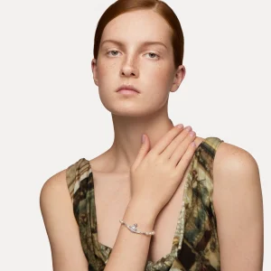 Vivienne Westwood Mini Bas Relief Pearl Bracelet | Women Classic Styles | Bracelets