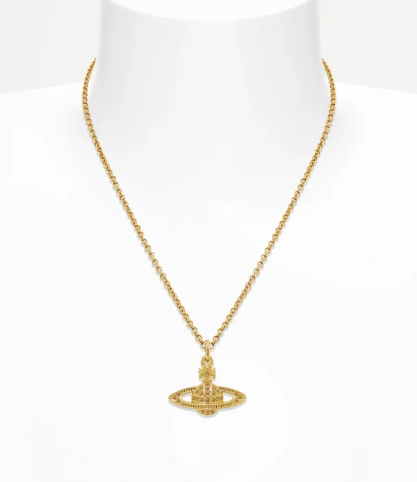 Vivienne Westwood Mini Bas Relief Pendant Necklace | Women Necklaces | Classic Styles