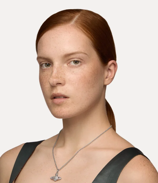 Vivienne Westwood Mini Bas Relief Pendant Necklace | Women Necklaces | Classic Styles