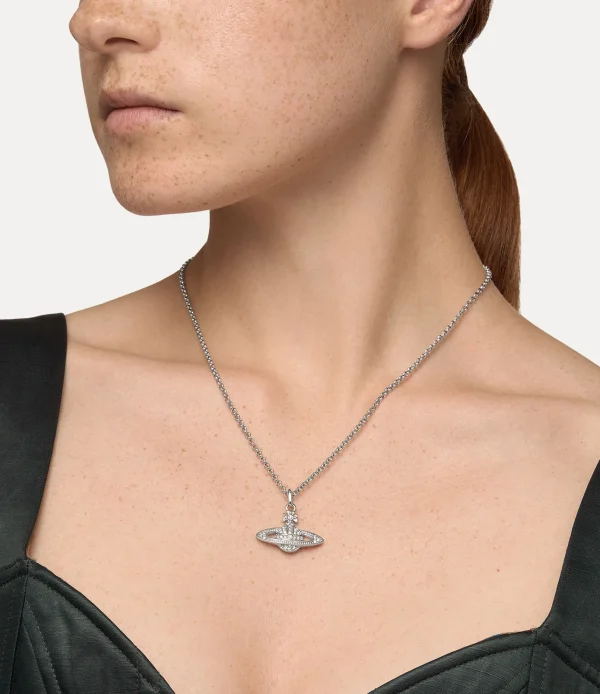 Vivienne Westwood Mini Bas Relief Pendant Necklace | Women Necklaces | Classic Styles