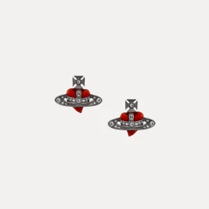 Vivienne Westwood New Diamante Heart Earrings | Women Earrings | Classic Styles