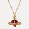 Vivienne Westwood New Diamante Heart Pendant Necklace | Women Necklaces | Necklaces