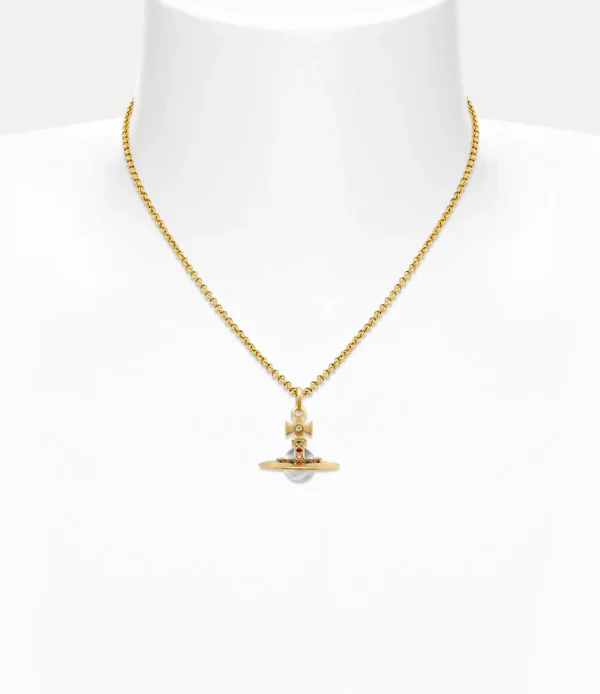 Vivienne Westwood New Tiny Orb Pendant Necklace | Women Necklaces | Classic Styles