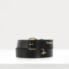 Vivienne Westwood New Wide Alex Charm Belt | Women Belts And Harnesses | Belts And Harnesses