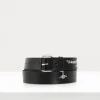 Vivienne Westwood New Wide Alex Charm Belt | Women Belts And Harnesses | Belts And Harnesses