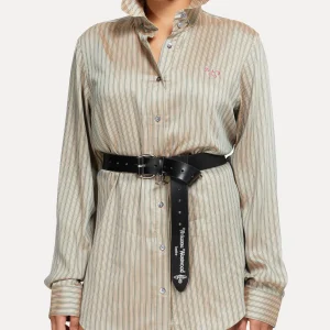 Vivienne Westwood New Wide Alex Charm Belt | Women Belts And Harnesses | Belts And Harnesses