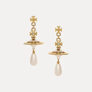 Vivienne Westwood Pearl Drop Earrings | Women Earrings | Classic Styles