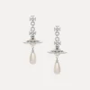 Vivienne Westwood Pearl Drop Earrings | Women Earrings | Classic Styles