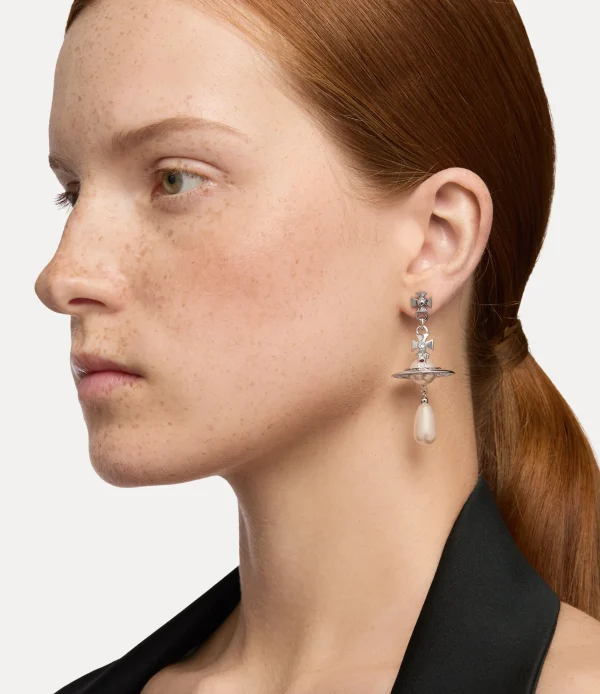 Vivienne Westwood Pearl Drop Earrings | Women Earrings | Classic Styles
