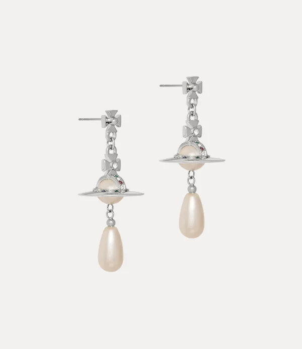 Vivienne Westwood Pearl Drop Earrings | Women Earrings | Classic Styles