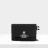 Vivienne Westwood Re-vegan Grain Card Holder Strap | Wallets