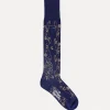 Vivienne Westwood Safety Pin High Sock | Women Socks | Socks And Tights