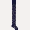 Vivienne Westwood Safety Pin Over The Knee Socks | Women Socks | Socks And Tights