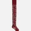Vivienne Westwood Safety Pin Over The Knee Socks | Women Socks | Socks And Tights