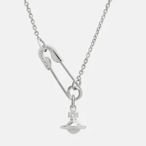Vivienne Westwood Safety Pin Pendant Necklace | Women Necklaces