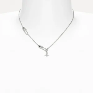 Vivienne Westwood Safety Pin Pendant Necklace | Women Necklaces