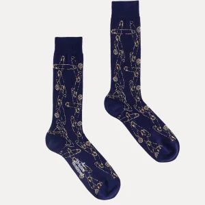 Vivienne Westwood Safety Pin Sock | Women Socks | Socks And Tights