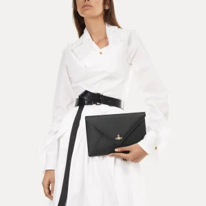 Vivienne Westwood Saffiano Envelope Clutch | Women Clutches