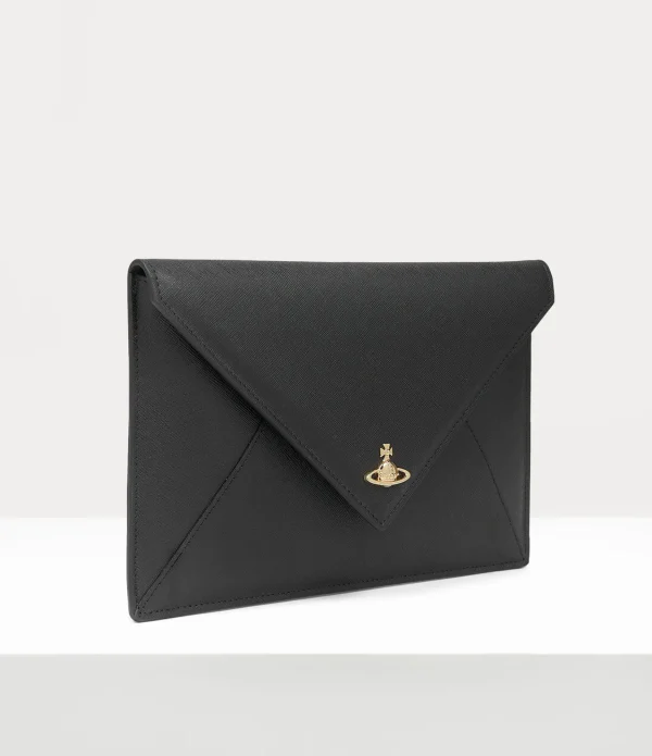 Vivienne Westwood Saffiano Envelope Clutch | Women Clutches