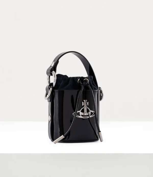 Vivienne Westwood Shiny Patent Mini Daisy Bag | Women Handbags