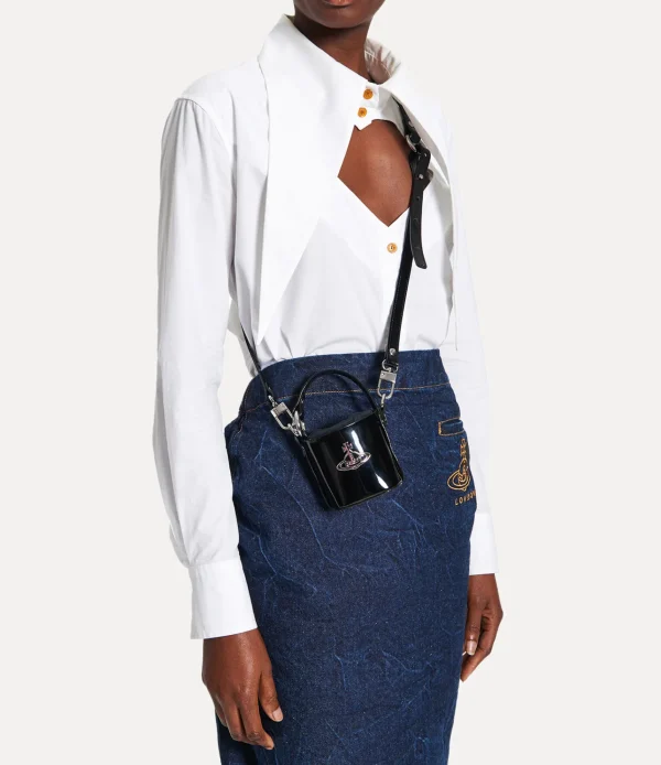 Vivienne Westwood Shiny Patent Mini Daisy Bag | Women Handbags