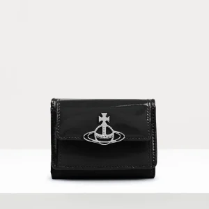 Vivienne Westwood Shiny Patent Small Flap Purse | Women Wallets And Purses