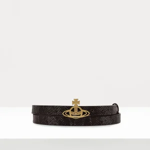 Vivienne Westwood Small Line Orb Buckle Belt | Women Belts And Harnesses | Belts And Harnesses