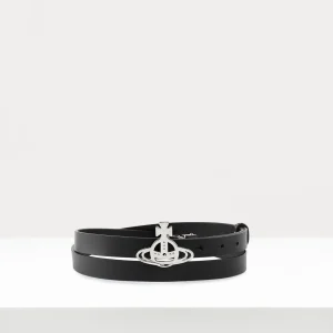 Vivienne Westwood Small Line Orb Buckle Belt | Women Belts And Harnesses | Belts And Harnesses
